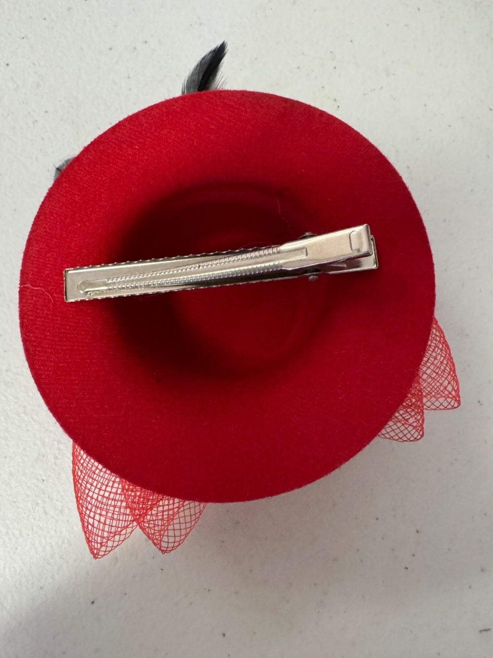 ed Hat Ladies Red and Purple Cap - Picture 2 of 2